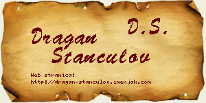 Dragan Stančulov vizit kartica